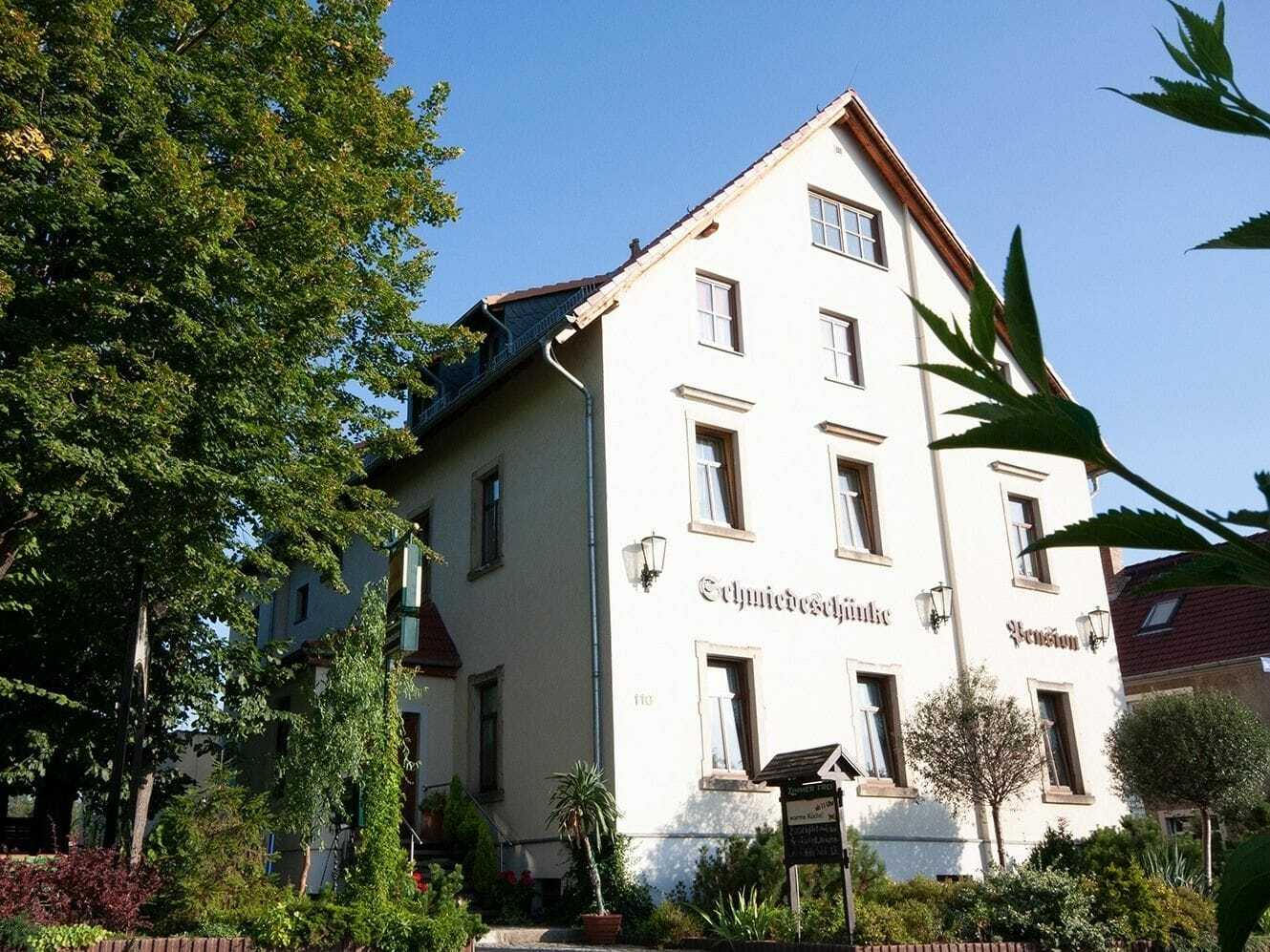 Pension Schmiedeschaenke Dresden Eksteriør bilde